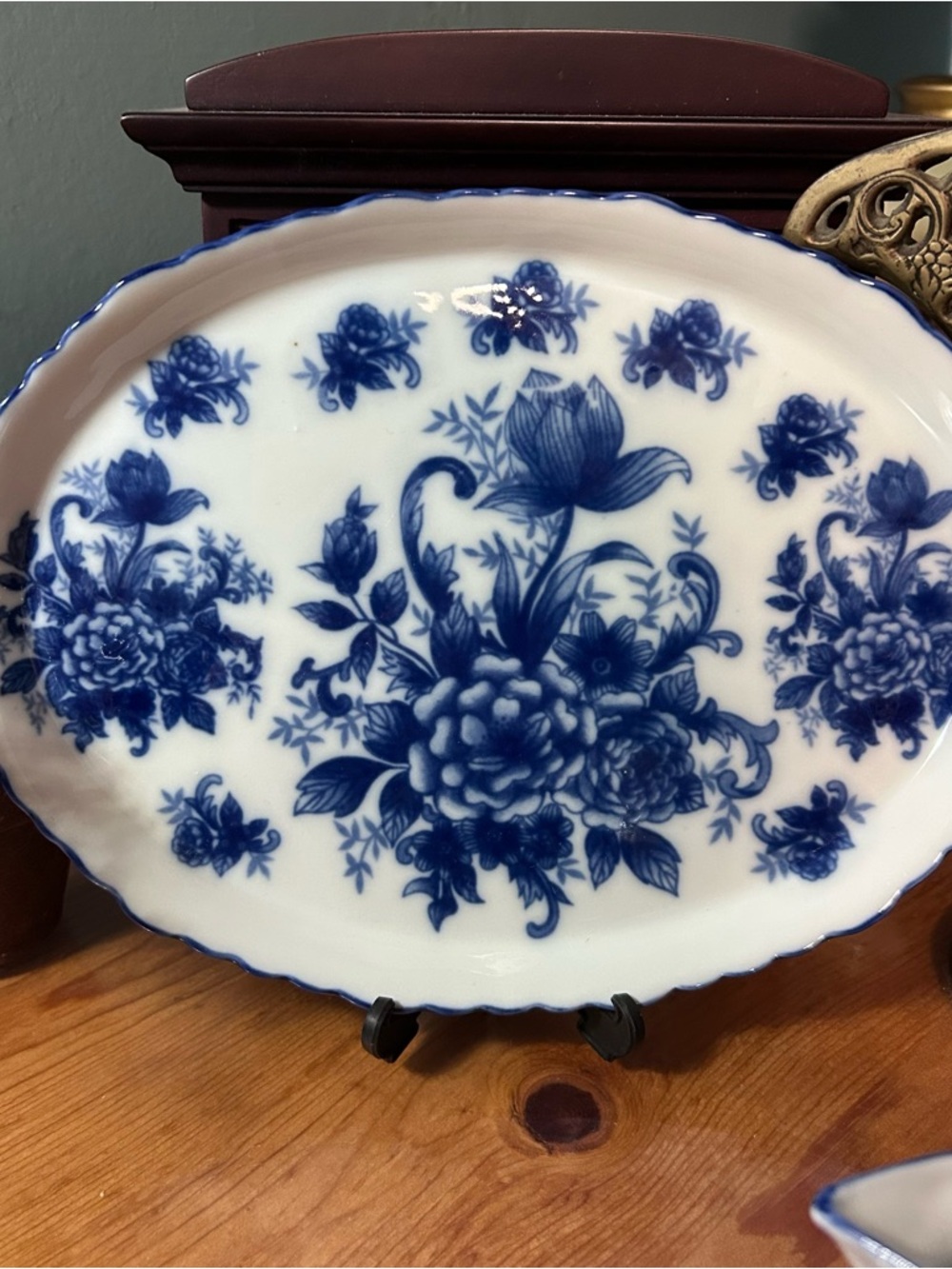 💙(UT) Vintage “Flow Blue” Childs Tea Set - Picture 3 of 10